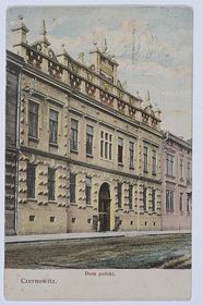 Polnisches Haus in Czernowitz um 1910 [Foto: Wikimedia Commons].