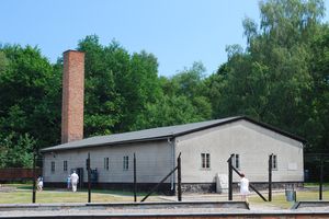 Krematorium Konzentrationslager Stutthof.