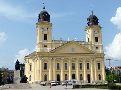 Reformierte Großkirche heute [Foto: Péter Pozsgai].
