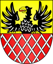 Wappen der Stadt Eger [Foto: Wikipedia Commons, PD-CZECHGOV, Autor: Czenek].